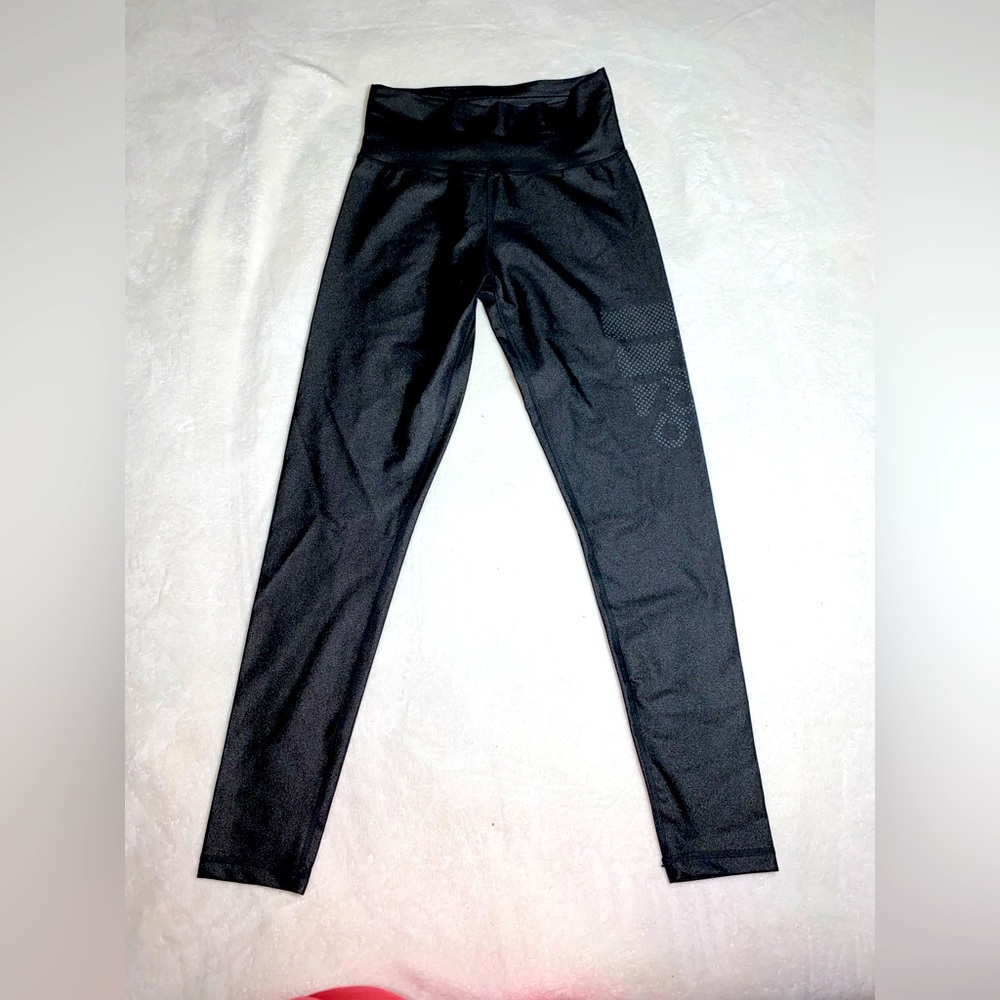 Adidas Climalite Leggings Womens Size Small Black Adidas Graphic